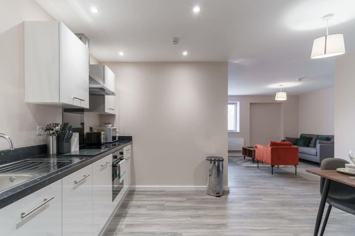 Bright 2 Bed Apartment Manchester - Sleeps 4 المظهر الخارجي الصورة