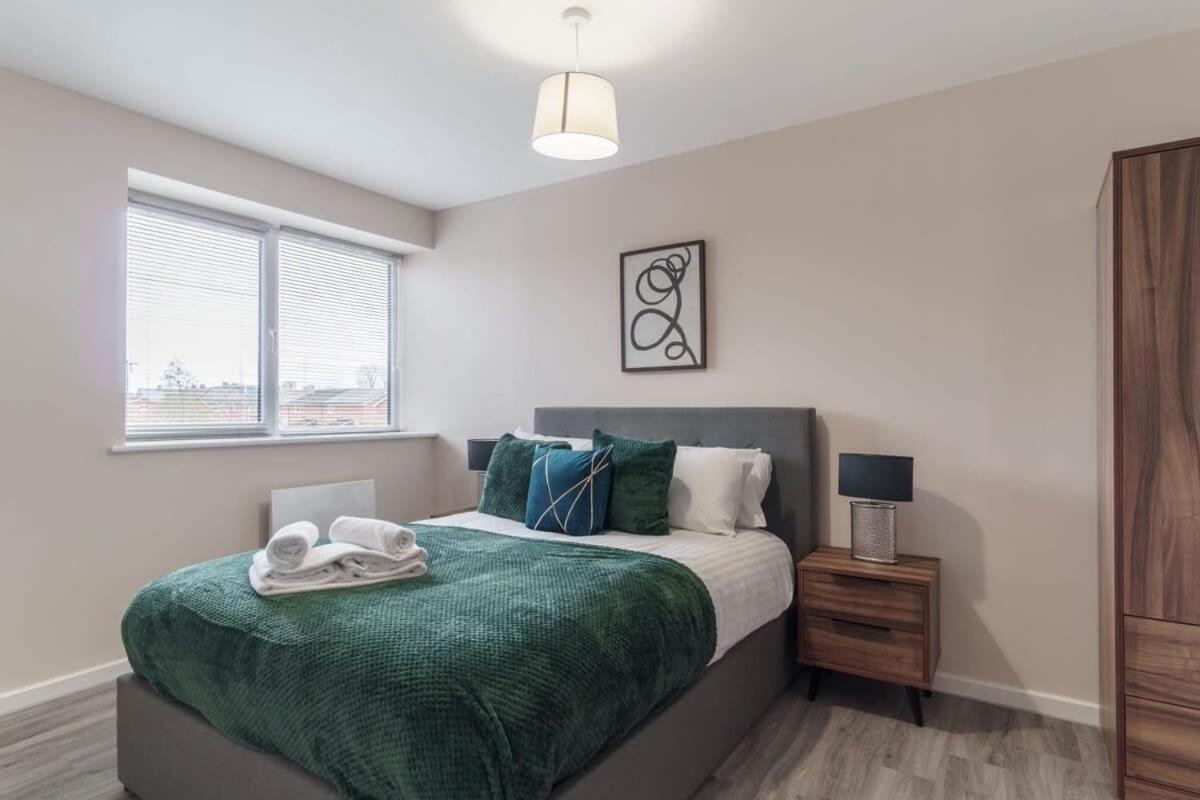Bright 2 Bed Apartment Manchester - Sleeps 4 المظهر الخارجي الصورة